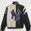 Jordan Clarkson NY Yankees Vintage Leather Jacket 1 Jordan Clarkson NY Yankees Vintage Leather Jacket 2 AYKKg.jpg