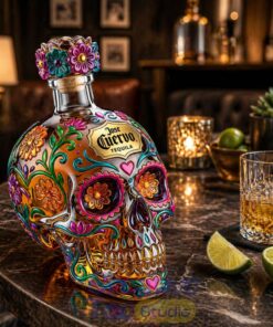 Jose Cuervo Day of The Dead Limited Edition Whiskey Bottle