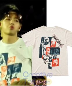 Jungkook BTS World Tour Arirang Blondie Color Me Your Color Shirt