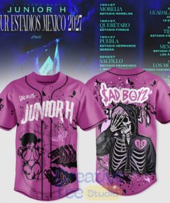 Junior H “Sad Boyz” 2027 Tour Estadios Mexico Special Baseball Jersey