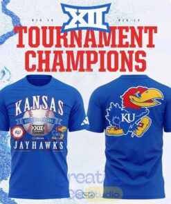 Kansas Jayhawks 2026 Big 12 Baseball Tournament Champions T-Shirt
