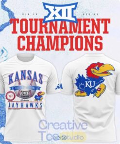 Kansas Jayhawks 2026 Big 12 Baseball Tournament Champions T-Shirt