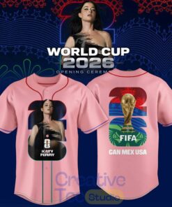 Katy Perry x World Cup 2026 Special Baseball Jersey