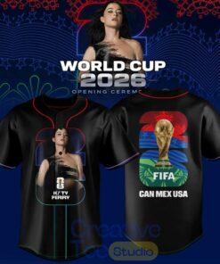 Katy Perry x World Cup 2026 Special Baseball Jersey