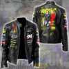 Arsenal Premium Premier League Champions 2025/26 Leather Jacket