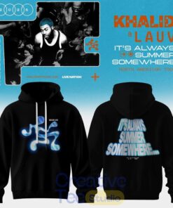 Khalid It’s Always Summer Somewhere Tour 2026 Tee Hoodie