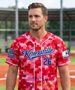 Knoxville Smokies 2026 Camo Baseball Jersey