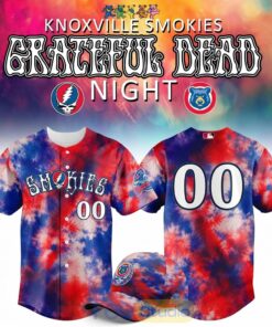 Knoxville Smokies x Grateful Dead Night Custom Jersey