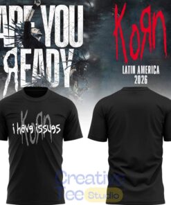Korn Latin America Tour 2026 T-Shirt Korn Latin America Tour 2026 T-Shirt