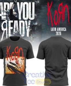 Korn Latin America Tour 2026 T-Shirt