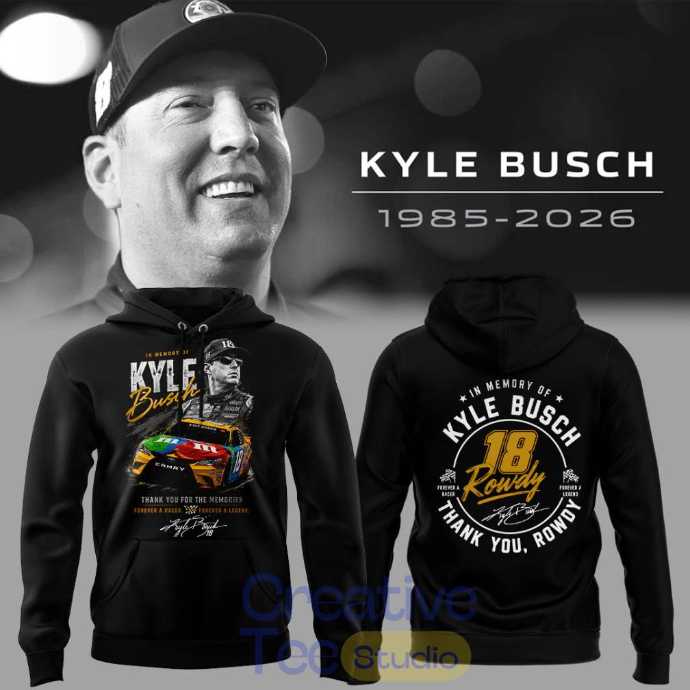 Kyle Busch - Rowdy Forever Racing Tribute Hoodie Kyle Busch - Rowdy Forever Racing Tribute Hoodie