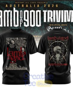 Lamb Of God & Trivium Co-Headline Australian Tour 2026 Special Tee Hoodie