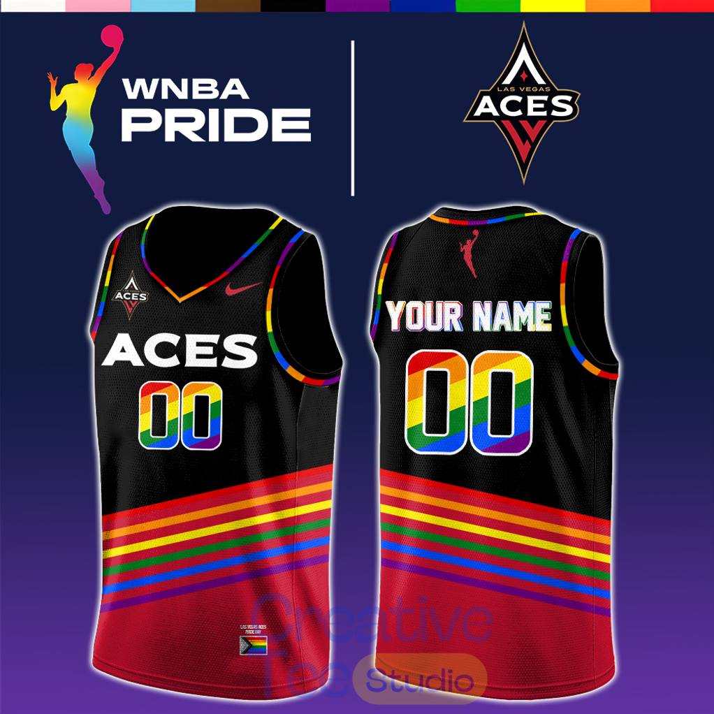 Las Vegas Aces x Pride Day 2026 Basketball Jersey Las Vegas Aces x Pride Day 2026 Basketball Jersey