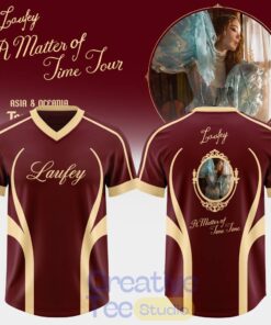 Laufey A Matter of Time AUS & NZ Tour 2026 Exclusive Football Jersey