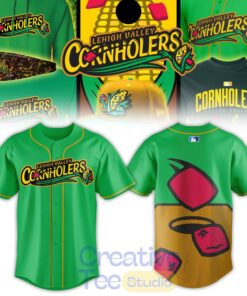 Lehigh Valley IronPigs Cornhole Baseball Jersey