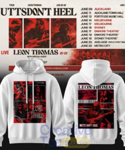 Leon Thomas Mutts Don’t Heel Tour 2026 Special Tee Hoodie