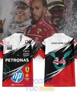 Lewis Hamilton 20 Seasons in Formula One Hawaiian Shirt
