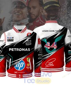 Lewis Hamilton 20 Seasons in Formula One Special Baseball Jacket