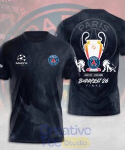 Limited Edition PSG Champions League Final 2026 Shirt – Smoke