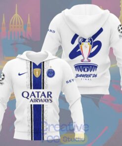 Limited Edition PSG Champions League Final 2026 Shirt – White