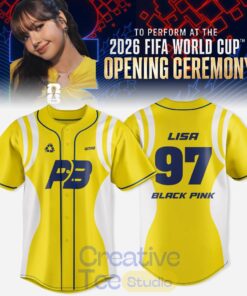 Lisa FIFA World Cup 2026 Opening Ceremony Baseball Jersey Lisa FIFA World Cup 2026 Opening Ceremony Baseball Jersey