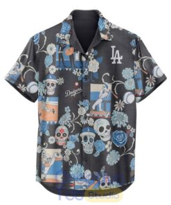 Los Angeles Dodgers Día De Los Muertos 2026 Aloha Shirt
