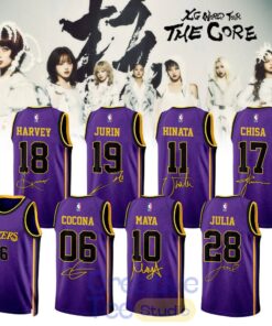 Los Angeles Lakers x The Core XG World Tour Basketball Jersey Los Angeles Lakers x The Core XG World Tour Basketball Jersey