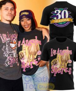 Los Angeles Sparks 2026 New T-Shirt – Black