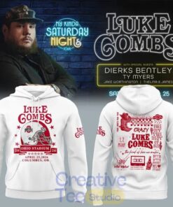 Luke Combs x Ohio State Buckeyes Stadium Special Hoodie