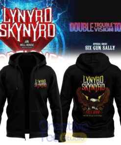 Lynyrd Skynyrd Double Trouble Double Vision Tour Hoodie