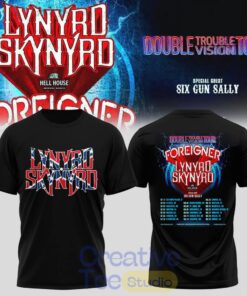 Lynyrd Skynyrd Double Trouble Double Vision Tour T-Shirt