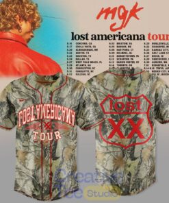 MGK Lost Americana Tour 2026 Baseball Jersey