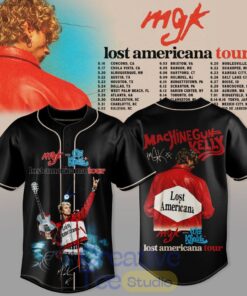MGK Lost Americana Tour 2026 Baseball Jersey