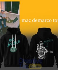 Mac Demarco 2026 World Tour Chamber of Blue Tee Hoodie Mac Demarco 2026 World Tour Chamber of Blue Tee Hoodie