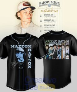 Maddox Batson Live in Summertime Tour 2026 Special Baseball Jersey
