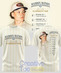 Maddox Batson Live in Summertime Tour 2026 Special Tee Hoodie
