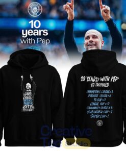 Man City Thank you Pep “Game Changer History Make” Hoodie