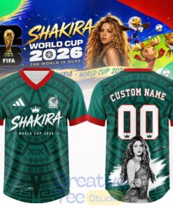 Mexico National Team x Shakira World Cup 2026 Rhythm Edition Custom Football Jersey