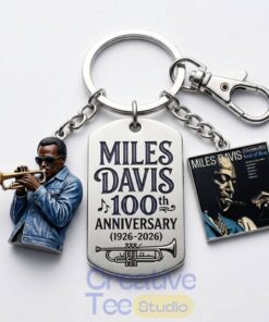 Miles Davis 100th Anniversary Collector’s Keychain