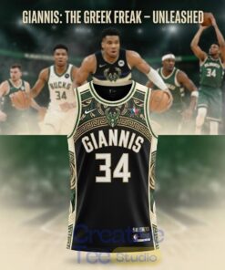 Milwaukee Bucks Giannis The Greek Freak All-Star 2026 Jersey