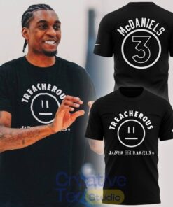Minnesota Timberwolves Jaden McDaniels TREACHEROUS Special T-Shirt 2026
