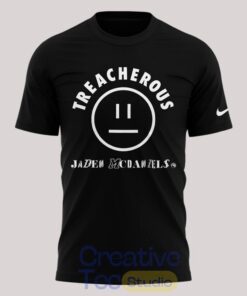 Minnesota Timberwolves Jaden McDaniels TREACHEROUS Special T-Shirt 2026