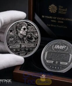 Mission Impossible 30th Anniversary Commemorative Coin Mission Impossible 30th Anniversary Commemorative Coin