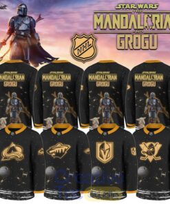 NHL All Teams x Star Wars The Mandalorian & Grogu Limited Edition Jersey