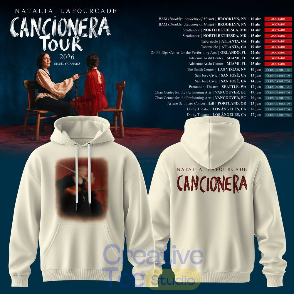 Natalia Lafourcade Cancionera Tour 2026 Dreamscape Tee Hoodie Natalia Lafourcade Cancionera Tour 2026 Dreamscape Tee Hoodie