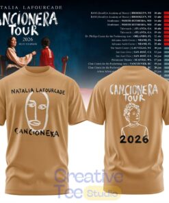 Natalia Lafourcade Cancionera Tour 2026 Face Sketch Tee
