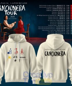 Natalia Lafourcade Cancionera Tour 2026 Symbols Tee Hoodie