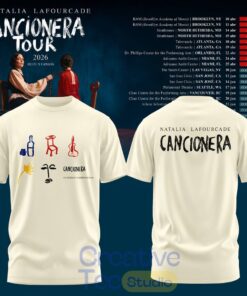 Natalia Lafourcade Cancionera Tour 2026 Symbols Tee Hoodie