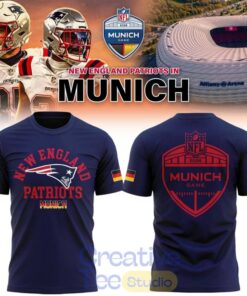 New England Patriots NFL Munich Game 2026 Tee Hoodie