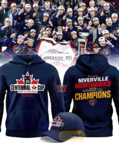 Niverville Nighthawks 2026 Centennial Cup Champions Hoodie